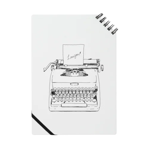 Typewriter Notebook