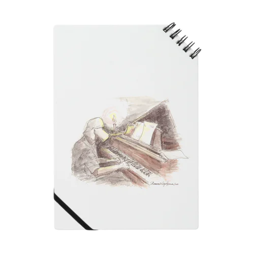 Piano Sketch犬 Notebook
