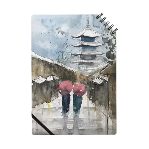 koto（京都水彩シリーズ） Notebook