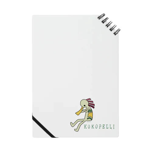 Kokopelli (+logo) Notebook