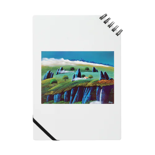 ブルー奇岩の丘 Notebook