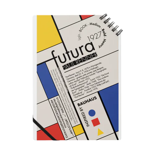 Futura Typography Design  ノート