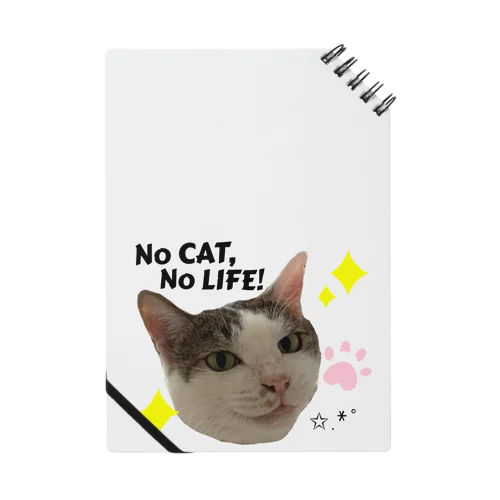 No CAT, No Life Notebook