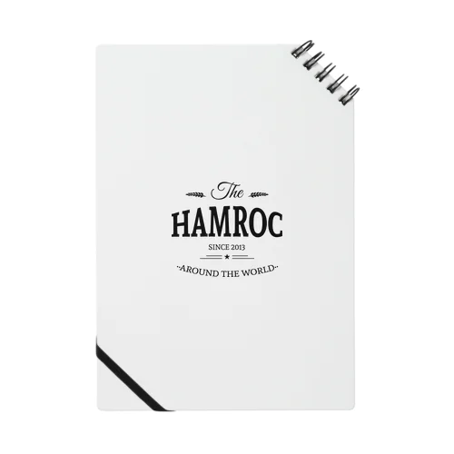 HAMROC ロゴ (黒) Notebook