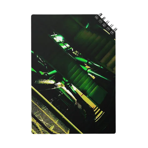 #ruins wearll(green) Notebook