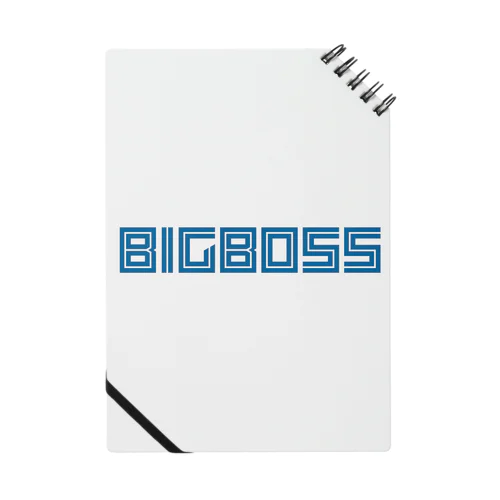 「BIG BOSS」新ロゴ フォント Notebook