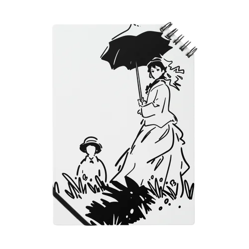 クロード・モネ「日傘をさす女」 ノート