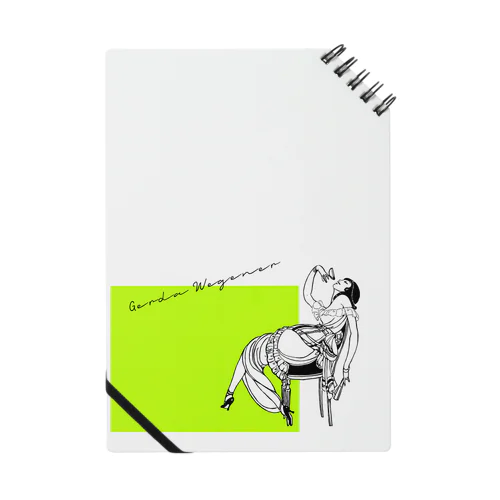 GERDA  "Yellow square" Notebook