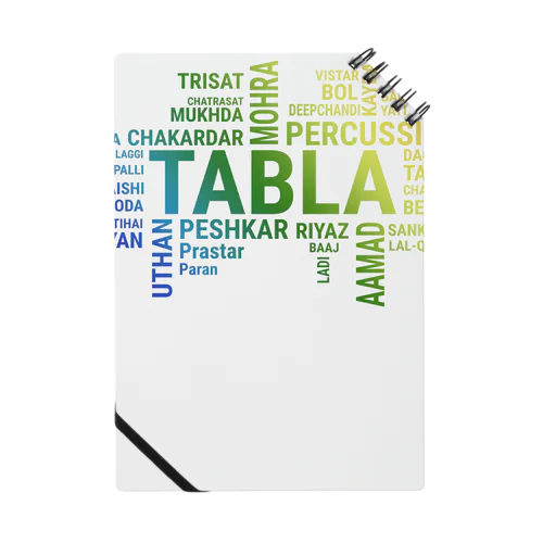 Tabla Phrases Notebook