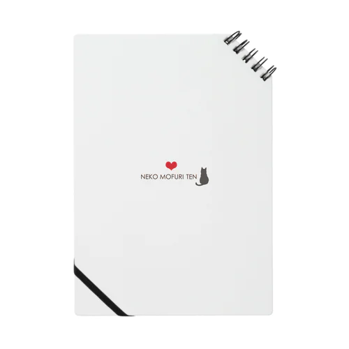 ねこモフり展公式グッズ01_KURO Notebook