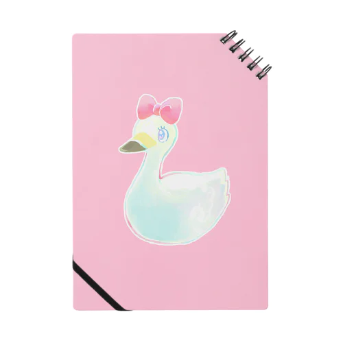 スワンちゃん（ピンク） Notebook
