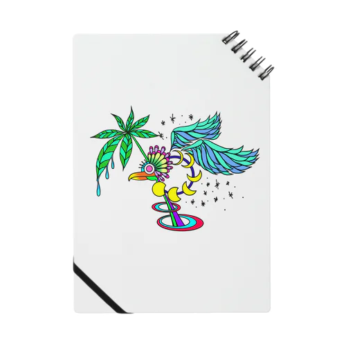 Stargazer Chill bird Notebook