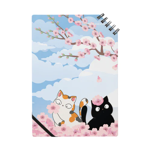 猫と花 Notebook