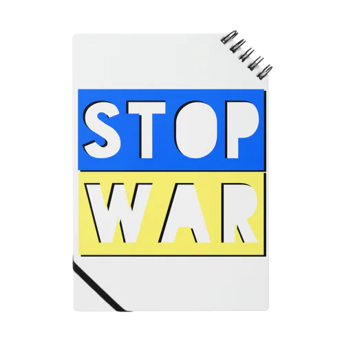 STOP WAR  Notebook