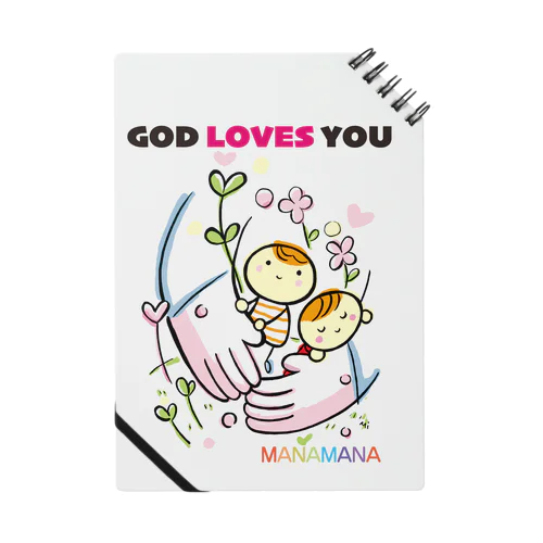 GOD LOVES YOU Notebook