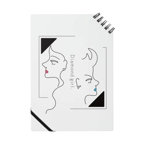 Diamond girl Notebook