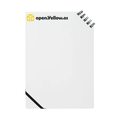 open.Yellow.os公式支援グッズ Notebook