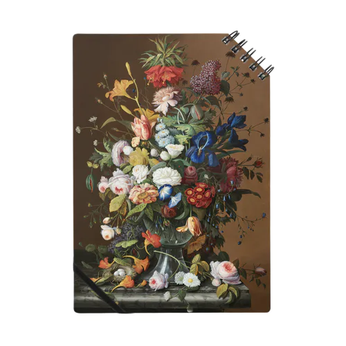 セヴェリン・ローゼン 《鳥の巣のある花の静物》 Notebook