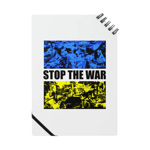 STOP THE WAR（ウクライナカラー） ノート