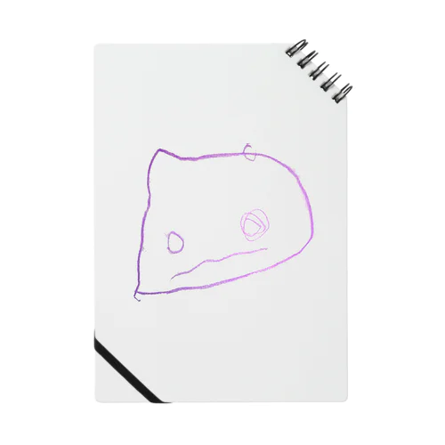 こどもの絵　おばけねこちゃんのかばん Notebook