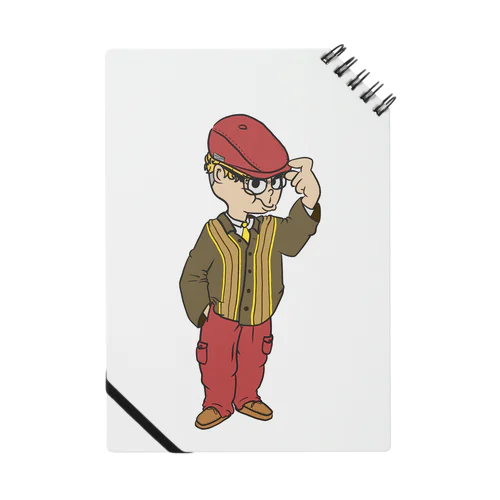  Hunting Cap Boy Notebook