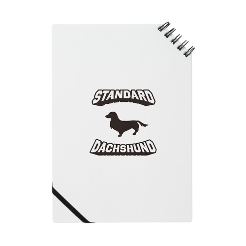 スタンダードダックスフンド Notebook