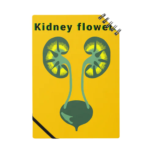 Kidney flowers Notebook