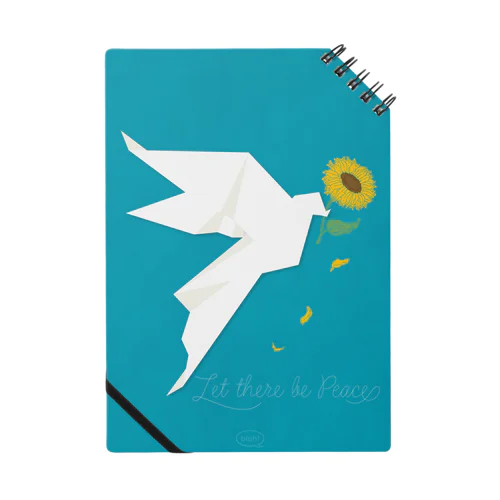 Let There Be Peace：サンフラワー Notebook