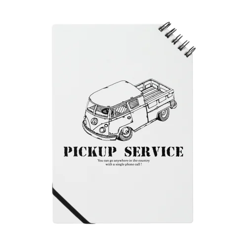 pick up service Notebook