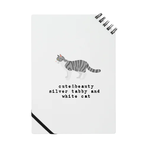 猫1-10 サバ白猫 Notebook