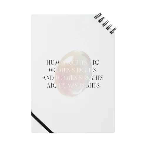 HUMAN RIGHTS ARE WOMEN RIGHTS , Notebook