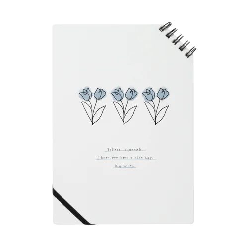  paint grayblue* line logo M message Notebook