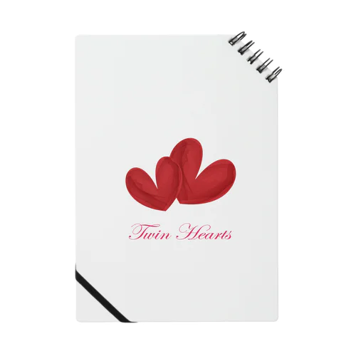 Twin Hearts Notebook