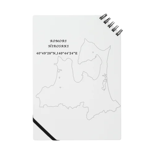 青森県の地図 Notebook