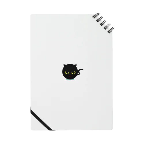 黒毛のマルノネコ/にゃ Notebook