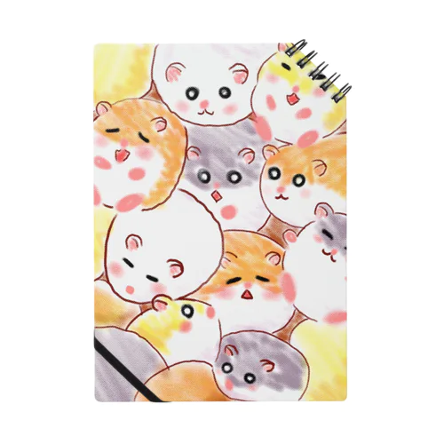 ハムスターがいっぱい！🐹🐭 Notebook