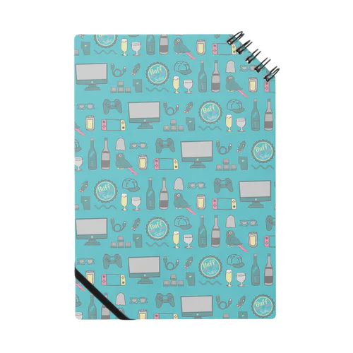 chas! blue Notebook