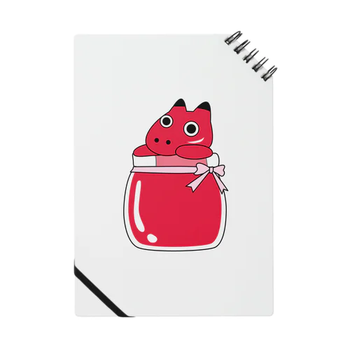赤べこinイチゴジャム Notebook