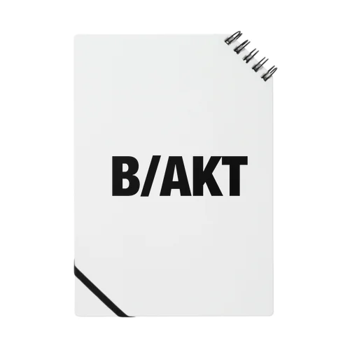 B/AKT　黒文字 Notebook