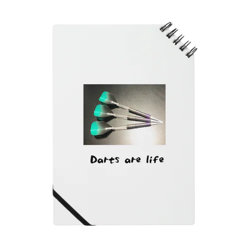 darts are life Notebook