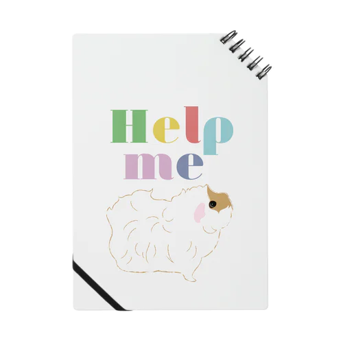 モルモットのもこ　HELP ME ノート ノート