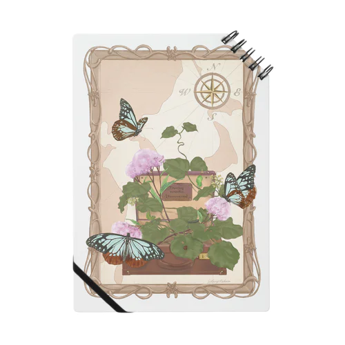 Traveling butterfly Notebook