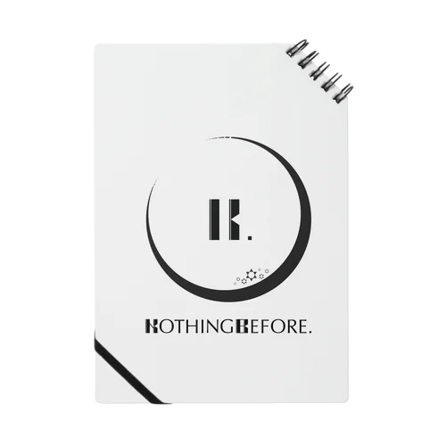 Nothing Beforeロゴ Notebook