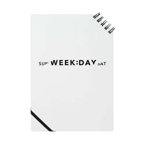 WEEKDAY Notebook