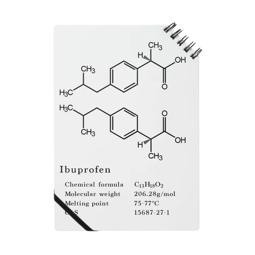 イブプロフェン ブラック ノート