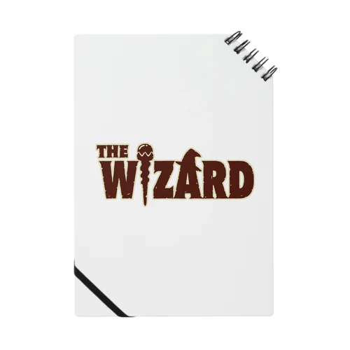 THE WIZARD (魔法使い) ロゴ Notebook