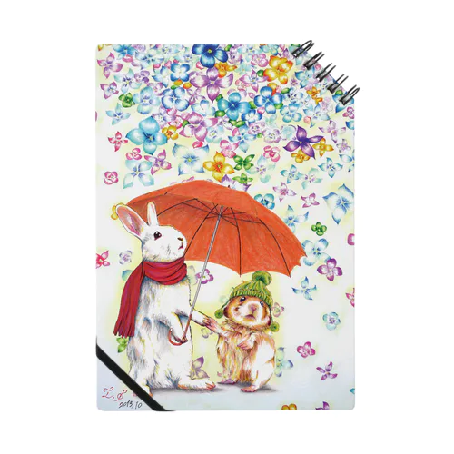 雨紫陽花 Notebook