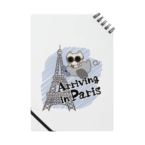 Arriving in Paris Notebook