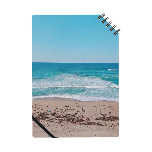砂浜と青い海と青い空 ノート