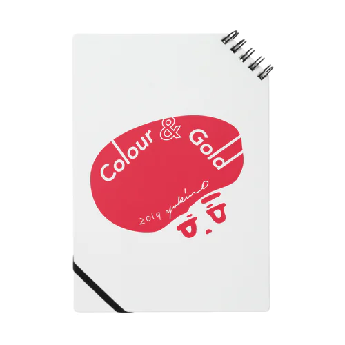 ●colour & Goldオリジナルグッズ Notebook